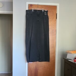 Levi's XL Flood Black Denim Jeans